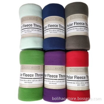 high quality solid fleece blanket polar fleece blankets for summer